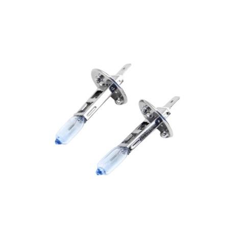Лампа галогенна H1 12V 55W EXTREME WHITE (комплект) Лампа галогенна H1 12V 55W EXTREME WHITE (комплект)