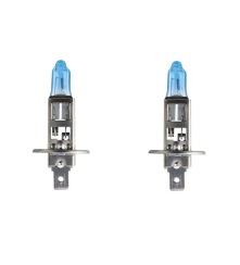 Лампа галогенна H1 12V 55W SUPER WHITE (комплект) Лампа галогенна H1 12V 55W SUPER WHITE (комплект)