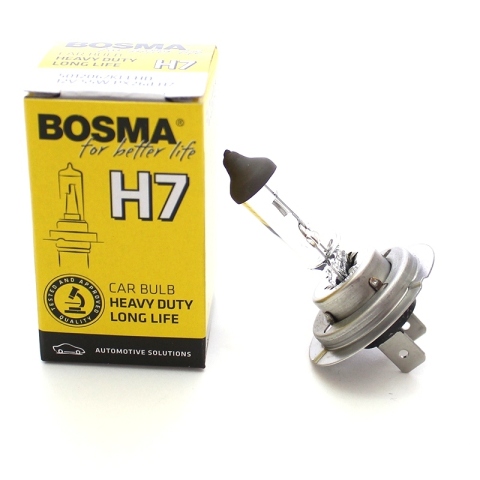 Лампа галогенна H7 12V 55W LONG LIFE HEAVY DUTY