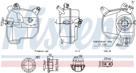 Розширювальний бачок audi a1, skoda scala kamiq