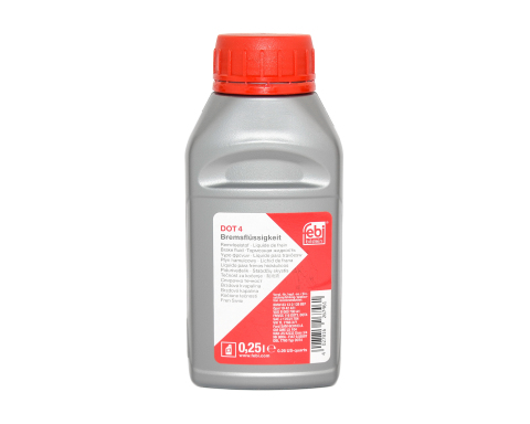 Гальмівна рідина DOT4, 0,25 літра