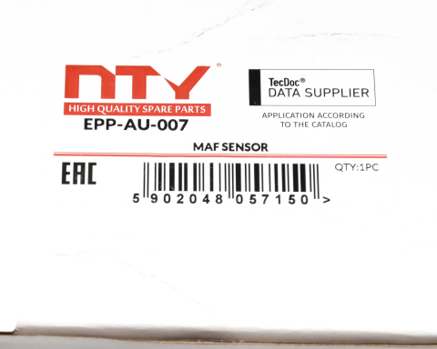 Витратомір повітря 1.9 TDI AUDI 80, A4 B5, A6 C4 / SKODA OCTAVIA I / VW CADDY II, GOLF III, GOLF IV, PASSAT B3/B4, PASSAT B5, SHARAN, LT 28-46 II 2.5 2.5 TDI, TRANSPORTER T4 2.5 TDI