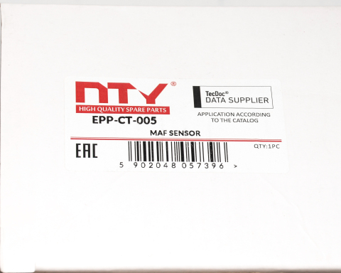 Витратомір повітря 1.6 HDI  CITROËN BERLINGO, C2, C3 I, C3 II, C4 I, C5 II, C5 III, JUMPY / FIAT SCUDO / PEUGEOT 1007, 206, 207, 307, 308, 3008, 407, 5008, PARTNER, EXPERT