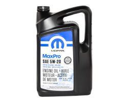 Моторна олива MOPAR MaxPro 5W-20, 5 літрів Моторна олива MOPAR MaxPro 5W-20, 5 літрів