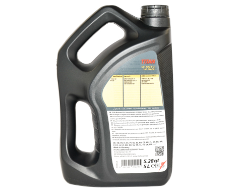 Моторна олива FUCHS TITAN GT1 PRO C3 5W-30, 5 літрів