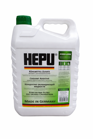 Антифриз (зелений) (5L) (1:1=-37°C) (концентрат)