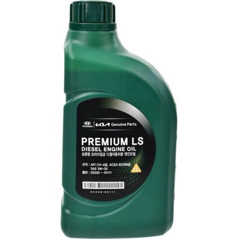 Моторное масло Hyundai PREMIUM LS Diesel 5W-30, 6 литр Моторное масло Hyundai PREMIUM LS Diesel 5W-30, 6 литр