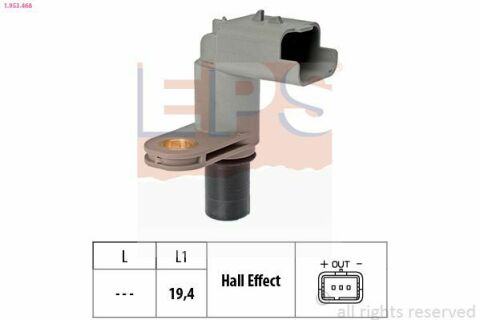 EPS CITROEN Датчик обертів двигуна C2/3/4, Peugeot 1007,206,207,307 1.4 03-