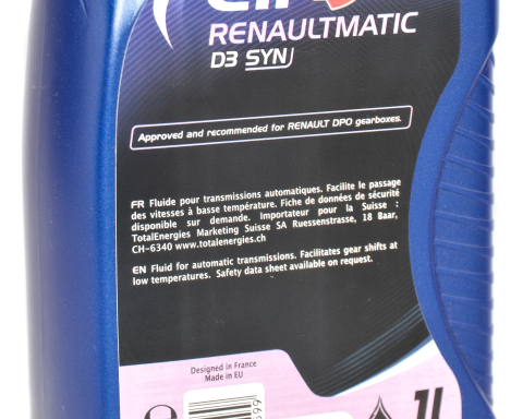 Трансмісійна олива Elf RENAULTMATIC D3 SYN, 1 літр