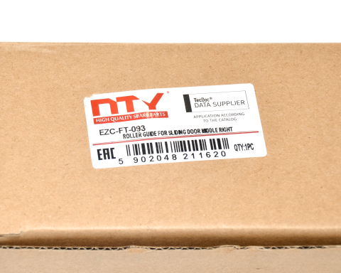 Роликова напрямна, розсувні двері 