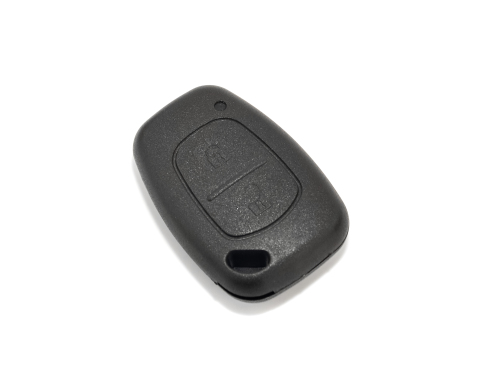 Корпус ключа БЕЗ язичка, на 2 кнопки Renault Trafic II + Opel Vivaro A 01->14