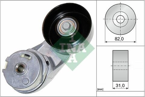 Натяжник ременя генератора Opel Insignia A 2.0Turbo 14-17, (+AC)