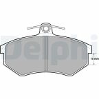 Колодки гальмові передні Audi 80,100,A4,Passat 77- (без Датчик) VW Колодки гальмові передні Audi 80,100,A4,Passat 77- (без Датчик) VW