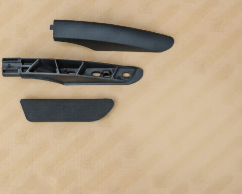 Рейлінги (хром, пластикові ніжки)