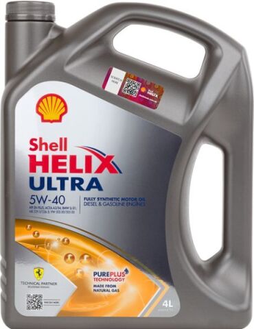 Моторна олива SHELL Helix Ultra 5W-40, 4 літри