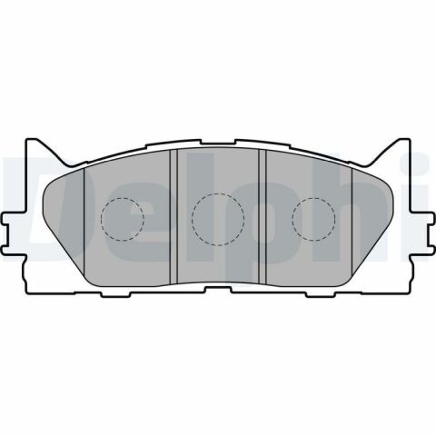 Колодки гальмівні (передні) Toyota Camry/Lexus ES 01-