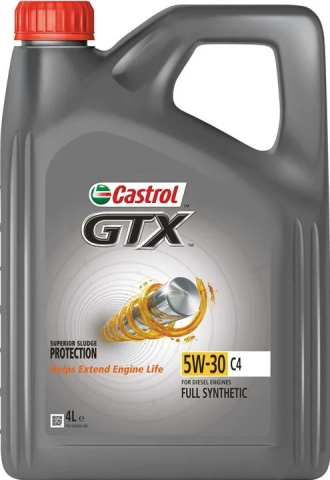 Моторна олива CASTROL GTX C4 5W-30, 4 літри