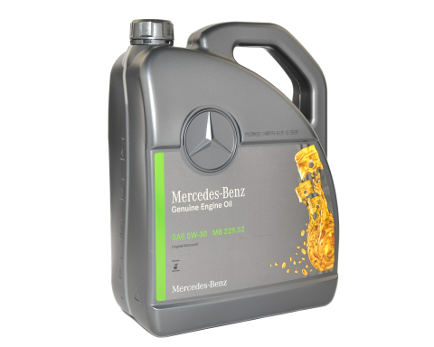 Моторное масло MERCEDES-BENZ 5W-30 (MB229.52), 5 литров