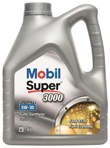 Моторна олива MOBIL Super 3000 X1 Formula FE 5W-30, 4 літри