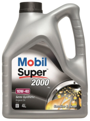 Моторное масло MOBIL Super 2000 X1 10W-40, 4 литра