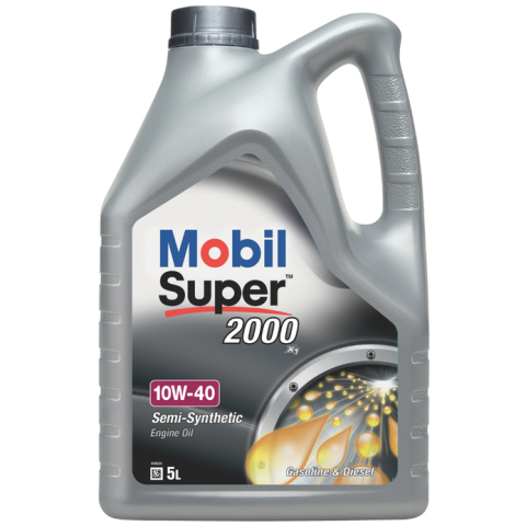 Моторна олива MOBIL Super 2000 X1 10W-40, 5 літрів