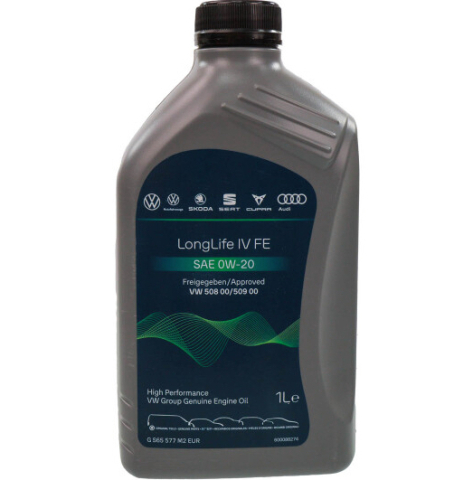 Моторна олива VAG LongLife IV FE 0W-20 (VW 508.00/509.00), 1 літр