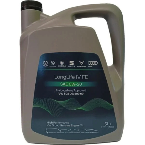 Моторна олива VAG LongLife IV FE 0W-20 (VW 508.00/509.00), 1 літрів