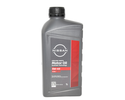 Моторна олива Nissan Motor Oil A3/B4 API SN/CF 5W-40, 1 літр
