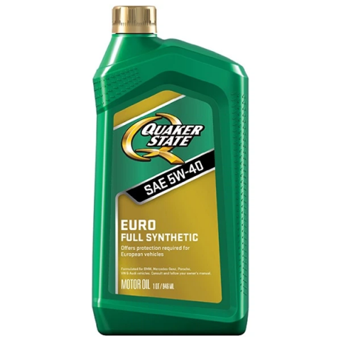 Моторна олива Quaker State Euro Full Synthetic SAE 5W-40 0,946 л