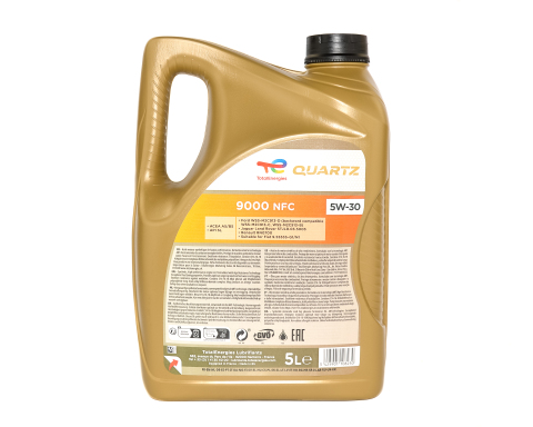 Моторна олива Total QUARTZ 9000 NFC 5W-30, 5 літрів Моторна олива Total QUARTZ 9000 NFC 5W-30, 5 літрів