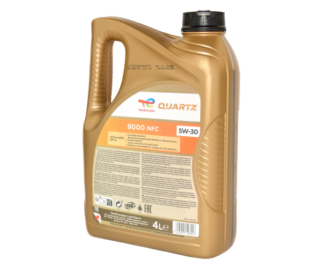 Моторна олива TOTAL QUARTZ 9000 NFC 5W-30, 4 літри