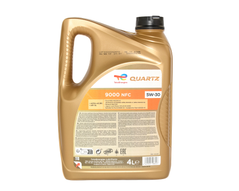 Моторна олива TOTAL QUARTZ 9000 NFC 5W-30, 4 літри