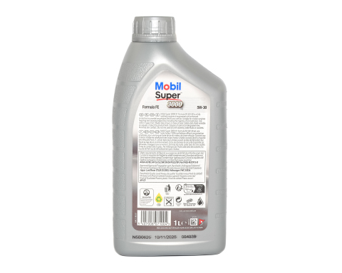 Моторна олива MOBIL Super 3000 X1 Formula FE 5W-30, 1 літр Моторна олива MOBIL Super 3000 X1 Formula FE 5W-30, 1 літр