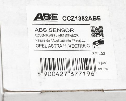 Датчик ABS (передній) Opel Astra H/Vectra C 02-
