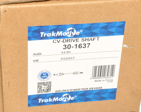 Напіввісь передня права Audi A4 B5 (8D2) 2.6 1995–2000, Volkswagen Passat B5.5 (3B3) 1.8 T 20V 2000–2005