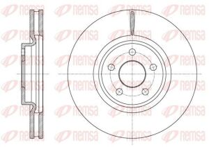 Диск гальмівний Ford S-Max 2.0 TDCi 15–