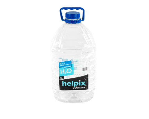 Вода дистиллированная HELPIX, 5 литров