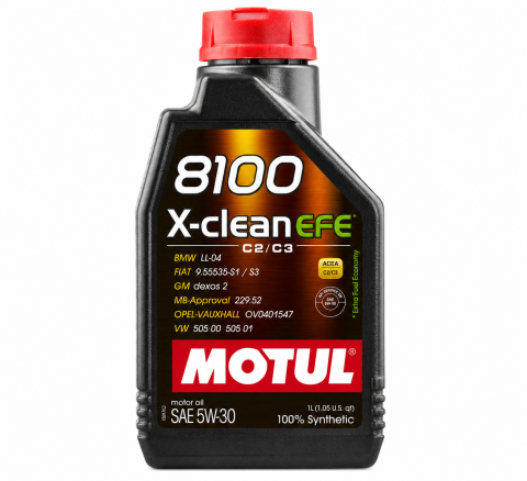 Моторна олива MOTUL 8100 X-clean EFE 5W-30, 1 літр Моторна олива MOTUL 8100 X-clean EFE 5W-30, 1 літр