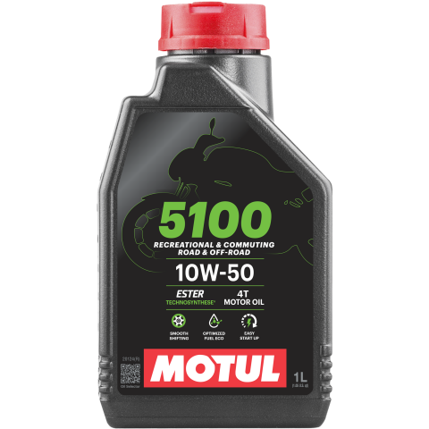 Моторное масло MOTUL 5100 4T 10W-50, 1 литр