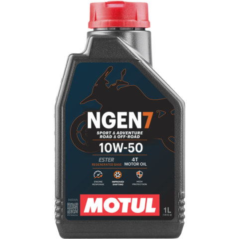 Моторное масло MOTUL NGEN 7 10W-50 4T, 1 литр