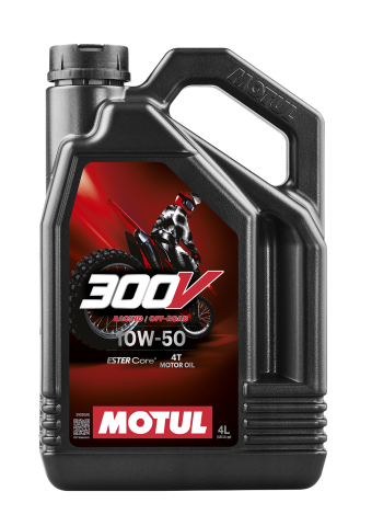 Моторное масло MOTUL 300V FACTORY LINE OFF ROAD 10W-50 4T, 4 литра