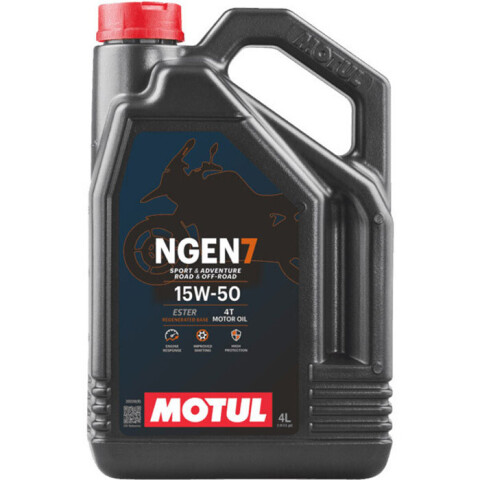Моторна олива MOTUL NGEN 7 15W-50 4T, 4 літри Моторна олива MOTUL NGEN 7 15W-50 4T, 4 літри