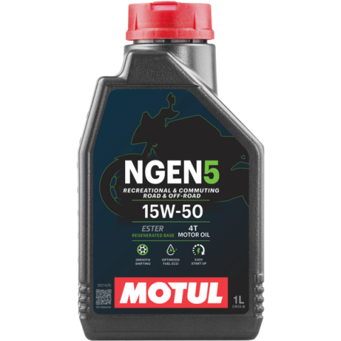 Моторна олива MOTUL NGEN 5 15W-50 4T, 1 літр Моторна олива MOTUL NGEN 5 15W-50 4T, 1 літр