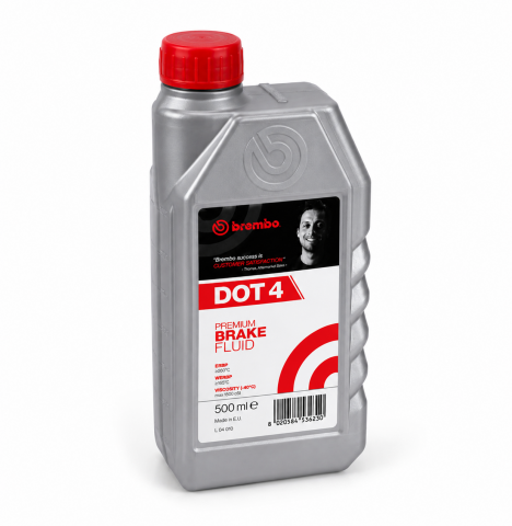 Гальмівна рідина BREMBO DOT 4, 0,5 літра