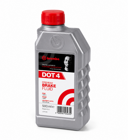 Гальмівна рідина BREMBO DOT 4, 0,5 літра