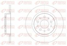 Диск гальмівний задн. FIAT 500 13-