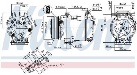 Компресор кондиціонера espace iv