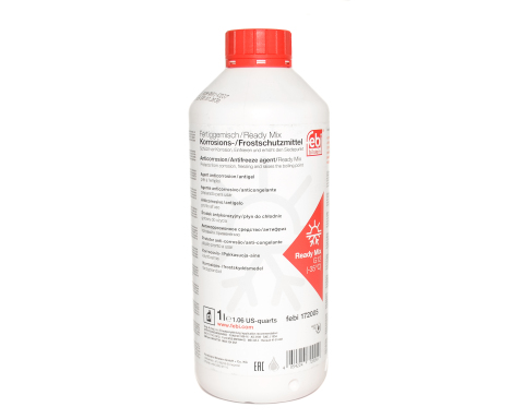 Антифриз FEBI BILSTEIN Readymix G12 (-35°C) (красный), 1 литр Антифриз FEBI BILSTEIN Readymix G12 (-35°C) (красный), 1 литр