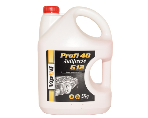 Антифриз VipOil G12 Profi 40 (червоний), готовий, 5л Антифриз VipOil G12 Profi 40 (червоний), готовий, 5л