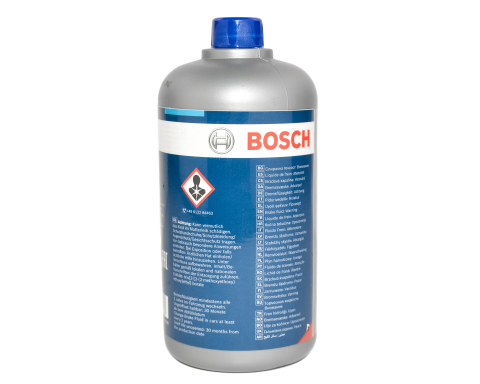 Тормозная жидкость BOSCH DOT4, 1 литр